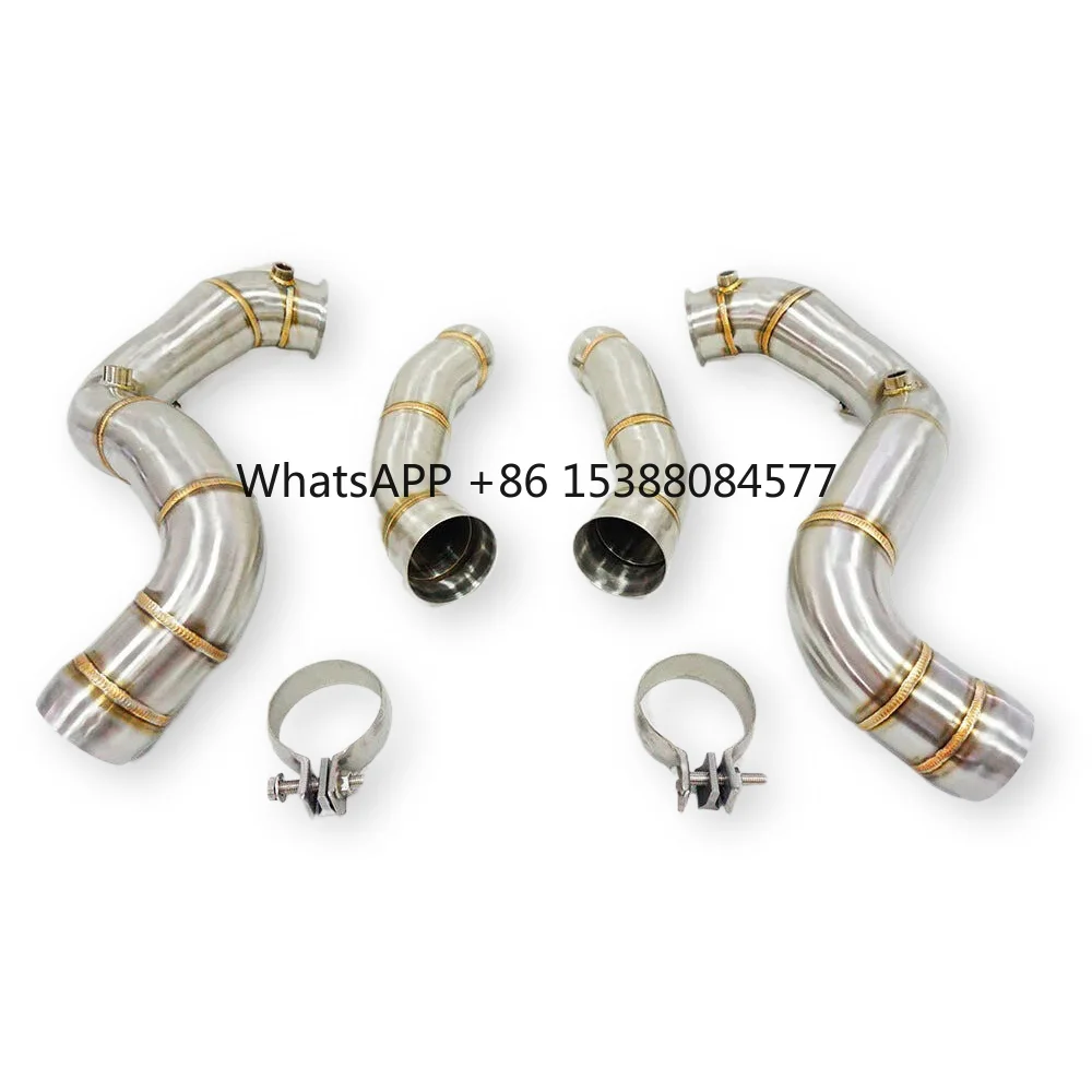 Custom Performance Exhaust Pipe Downpipes for Mercedes Benz 2015+ C63 W205 C63S AMG Down Pipe
Custom Performance Exhaust Pipe Downpipes for Mercedes Benz 2015+ C63 W205 C63S AMG Down Pipe