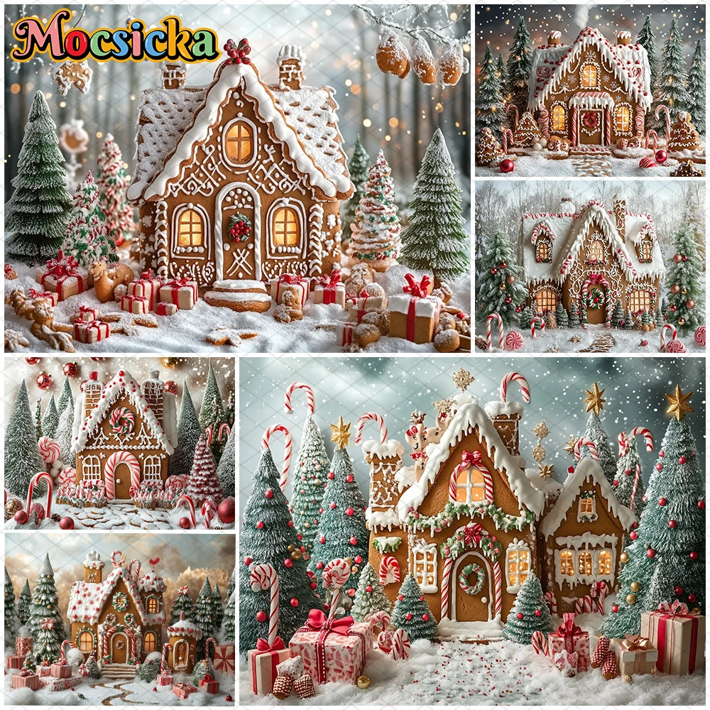 Mocsicka Christmas House Photography Background Xmas Tree Candy Gifts Snowflake Decorations Party Child Photo Backdrop Wallpaper
Mocsicka Christmas House Photography Background Xmas Tree Candy Gifts Snowflake Decorations Party Child Photo Backdrop Wallpaper