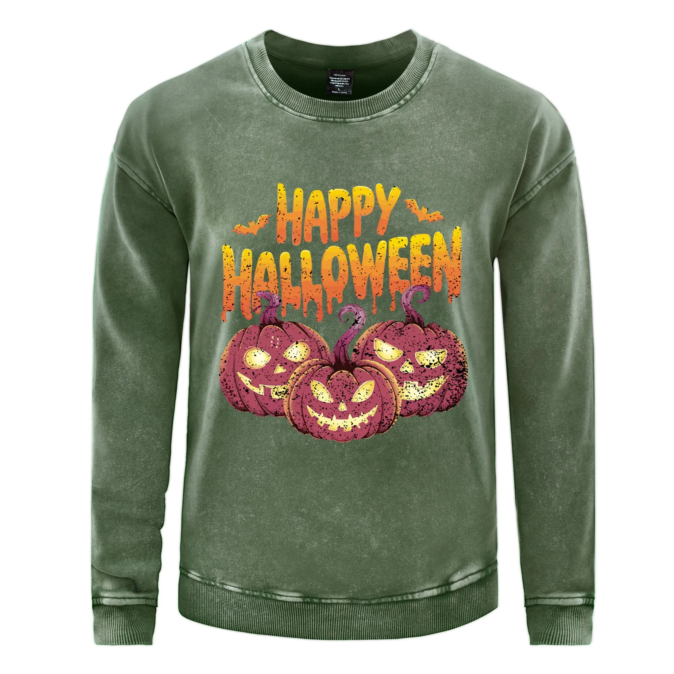Happy Halloween Print Man Washed Cotton Sweatshirt Fashion Soft Clothes Casual Autumn Hoodies Loose Tops
Happy Halloween Print Man Washed Cotton Sweatshirt Fashion Soft Clothes Casual Autumn Hoodies Loose Tops