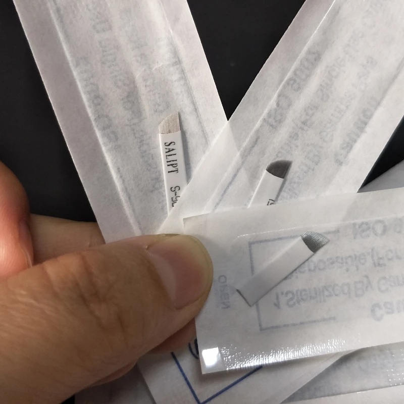 100 шт. 0,25 мм нано-лезвия, иглы для микроблейдинга, очень тонкие перманентный макияж, татуировка бровей, микролезвие, 3D вышивка, брови
100 шт. 0,25 мм нано-лезвия, иглы для микроблейдинга, очень тонкие перманентный макияж, татуировка бровей, микролезвие, 3D вышивка, брови