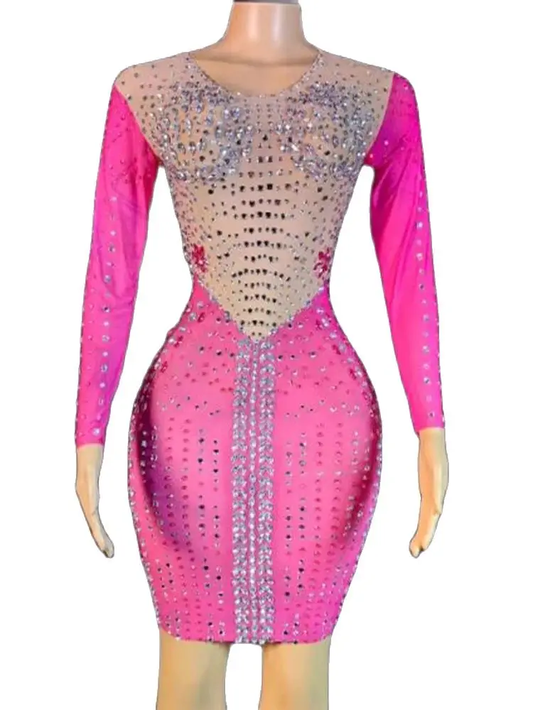 High Quality Rhinestone Elastic Mesh Wrap Buttocks Jumpsuit Short Skirt 2024 New Fashionable Women'S Clothing
High Quality Rhinestone Elastic Mesh Wrap Buttocks Jumpsuit Short Skirt 2024 New Fashionable Women'S Clothing