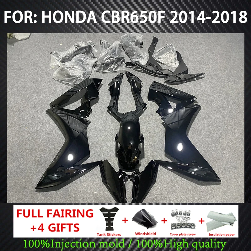 Motorcycle for Honda CBR650F14-18 Years 2014 2015 2016 2017 2018 Full Fairing Kits ABS Injection Plastics Bodywork Cowling
Motorcycle for Honda CBR650F14-18 Years 2014 2015 2016 2017 2018 Full Fairing Kits ABS Injection Plastics Bodywork Cowling