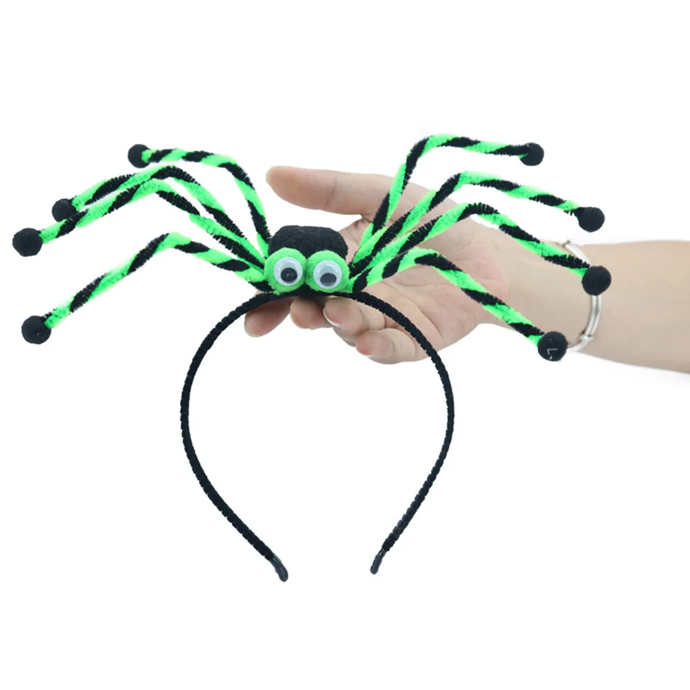 Spider Headband Halloween Decoration Unique Practical Design Lightweight Comfortable Universal Fit Halloween Prop for Party
Spider Headband Halloween Decoration Unique Practical Design Lightweight Comfortable Universal Fit Halloween Prop for Party