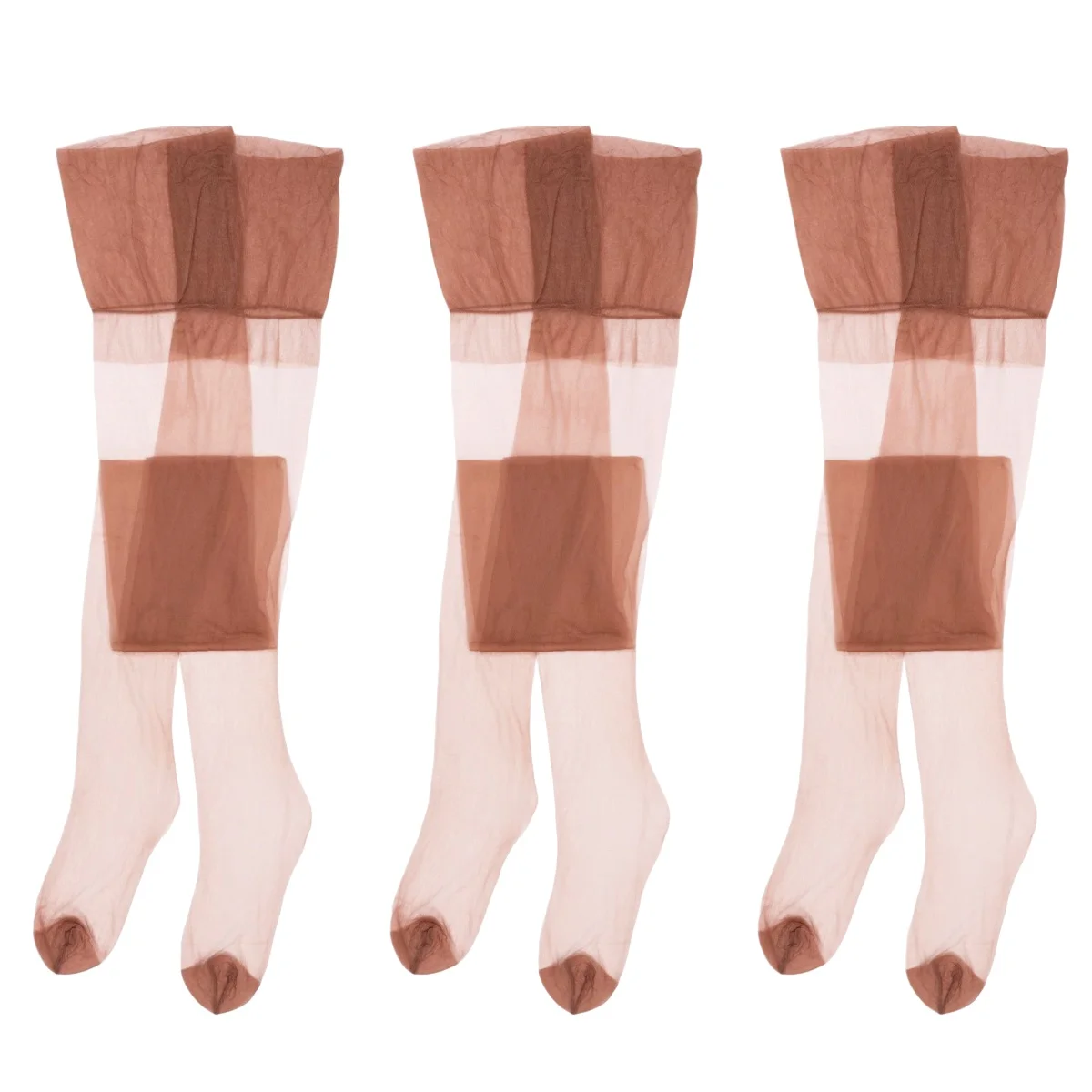 3 Pairs Retro Coffee Stockings Ladies Reinforced Toes Long Legs Shaping Stockings Pure Nylon See Through Sexy Suspender Hosiery
3 Pairs Retro Coffee Stockings Ladies Reinforced Toes Long Legs Shaping Stockings Pure Nylon See Through Sexy Suspender Hosiery