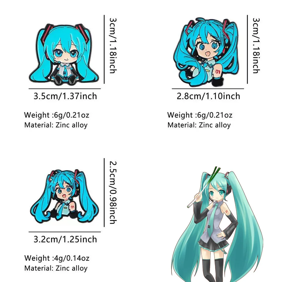 Anime Blue Haired Girl Enamel Pin Cartoon Anime Badges on Backpack Women's Brooches Hat Lapel Pins Cosplay Accessories Toys Gift
Anime Blue Haired Girl Enamel Pin Cartoon Anime Badges on Backpack Women's Brooches Hat Lapel Pins Cosplay Accessories Toys Gift