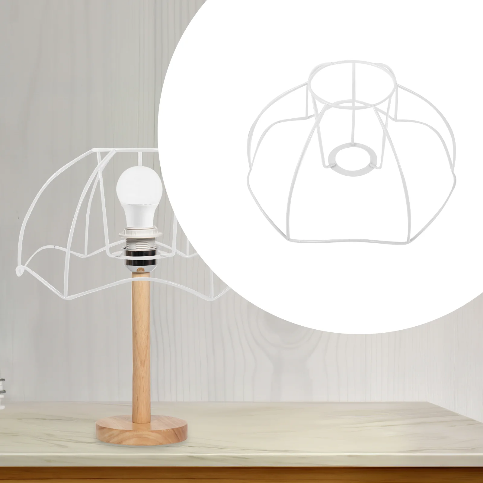Shaped Light Stand Lampshade Kits Bulb Frame Shades for Table DIY Frames Racks Lights
Shaped Light Stand Lampshade Kits Bulb Frame Shades for Table DIY Frames Racks Lights