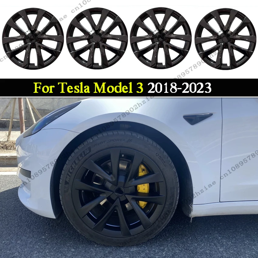 4PCS HubCap Performance Replacement For Tesla Model 3 2018-2023 Wheel cover 18Inch Automobile Hub cap Full Rim Cover Accessories
4PCS HubCap Performance Replacement For Tesla Model 3 2018-2023 Wheel cover 18Inch Automobile Hub cap Full Rim Cover Accessories
