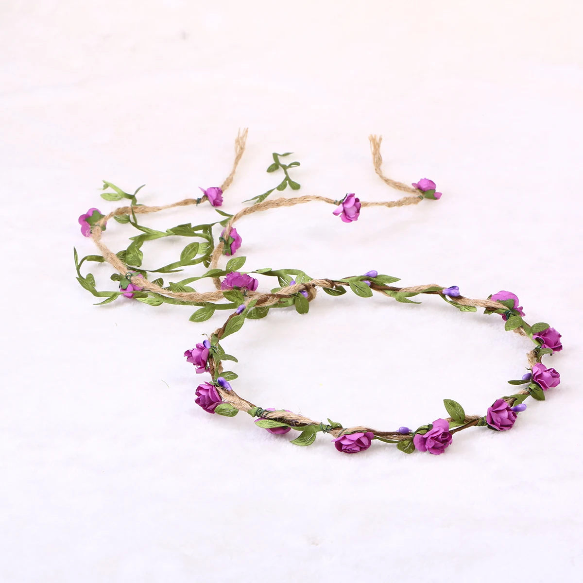 Flower Crown Hair Accessories Elegant Floral Wreath Headband for Wedding Party Photo Props Romantic Beach Hairband Garlands
Flower Crown Hair Accessories Elegant Floral Wreath Headband for Wedding Party Photo Props Romantic Beach Hairband Garlands