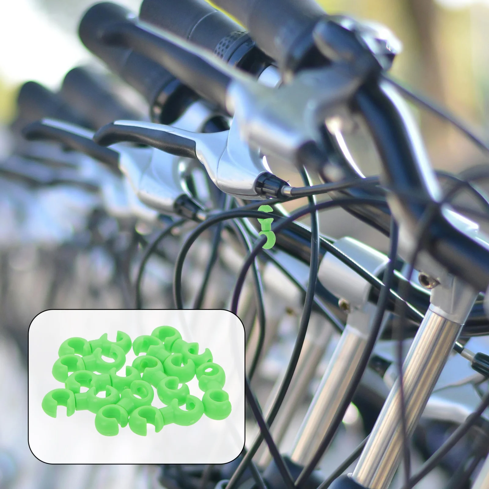 20 Pcs Tube Guide Cable Buckle Housing Clip Clamp Derailleur Chain Tube Guide Housing Clip
20 Pcs Tube Guide Cable Buckle Housing Clip Clamp Derailleur Chain Tube Guide Housing Clip