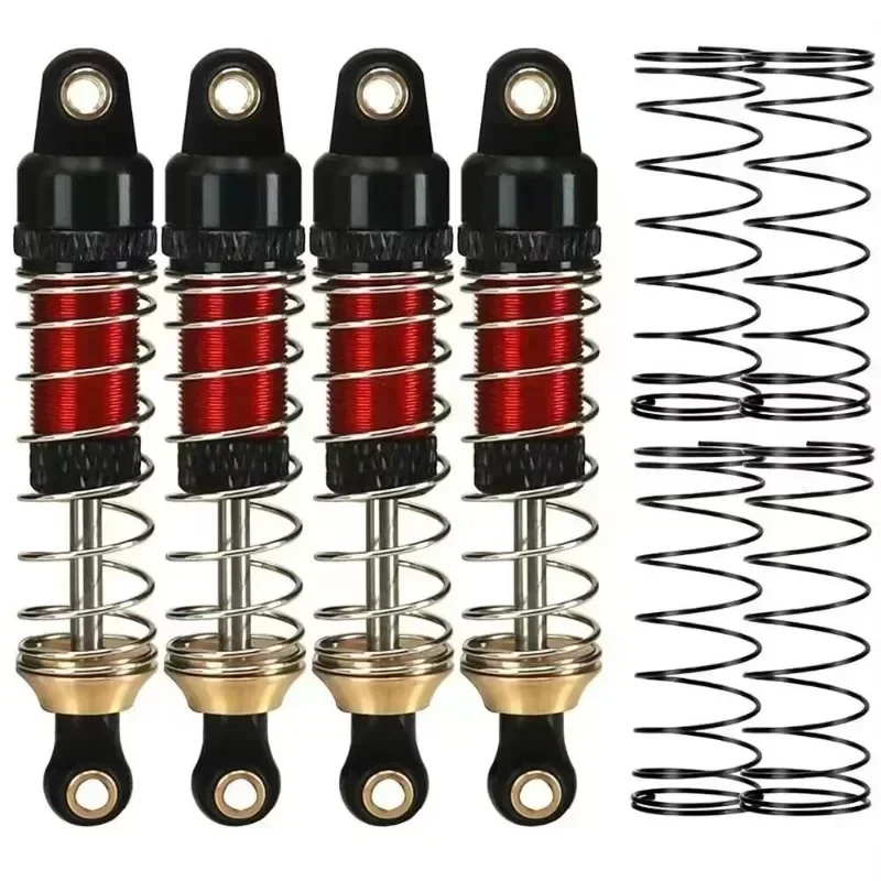 4PCS RC Shock Absorber Aluminum Front & Rear Shocks For Trxs 1/18 4WD TRX4M Upgrade Parts
4PCS RC Shock Absorber Aluminum Front & Rear Shocks For Trxs 1/18 4WD TRX4M Upgrade Parts