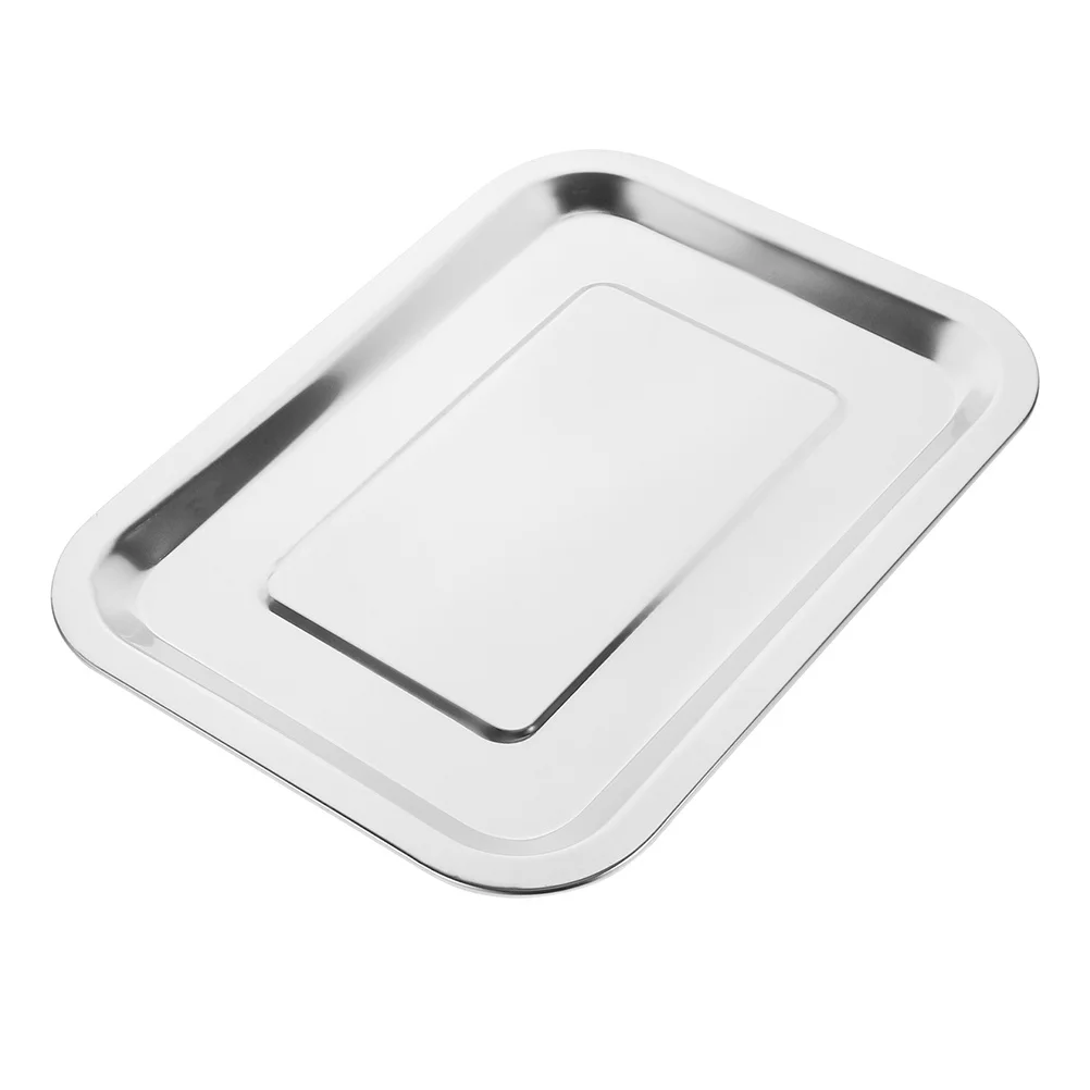 Stainless Steel Rectangular Baking Flat Bottom Heavy Duty Oven Grill Pan For Bbq Roasting Toasting Pizza Cake Muffin Easy Clean
Stainless Steel Rectangular Baking Flat Bottom Heavy Duty Oven Grill Pan For Bbq Roasting Toasting Pizza Cake Muffin Easy Clean
