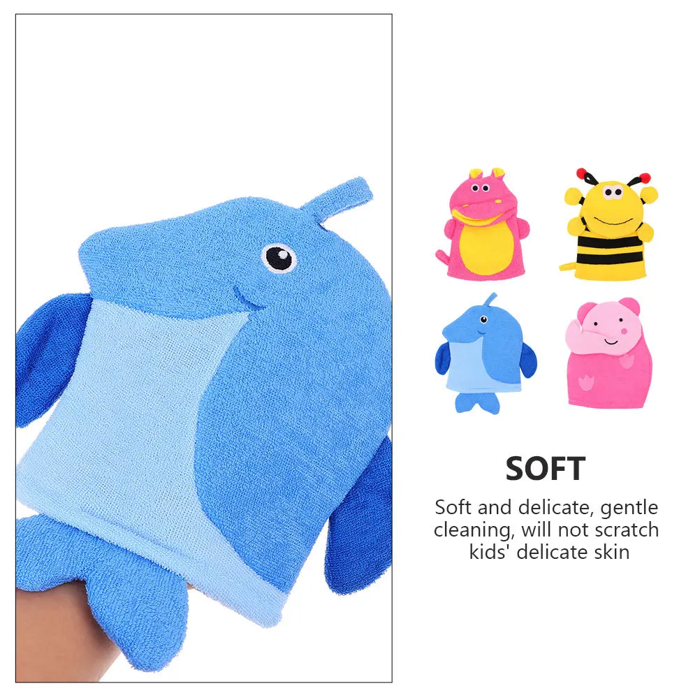 4 шт., детские перчатки для чистки ванны, мягкие детские отшелушивающие перчатки с рисунком животных, перчатки для душа, перчатки для купания
4 шт., детские перчатки для чистки ванны, мягкие детские отшелушивающие перчатки с рисунком животных, перчатки для душа, перчатки для купания