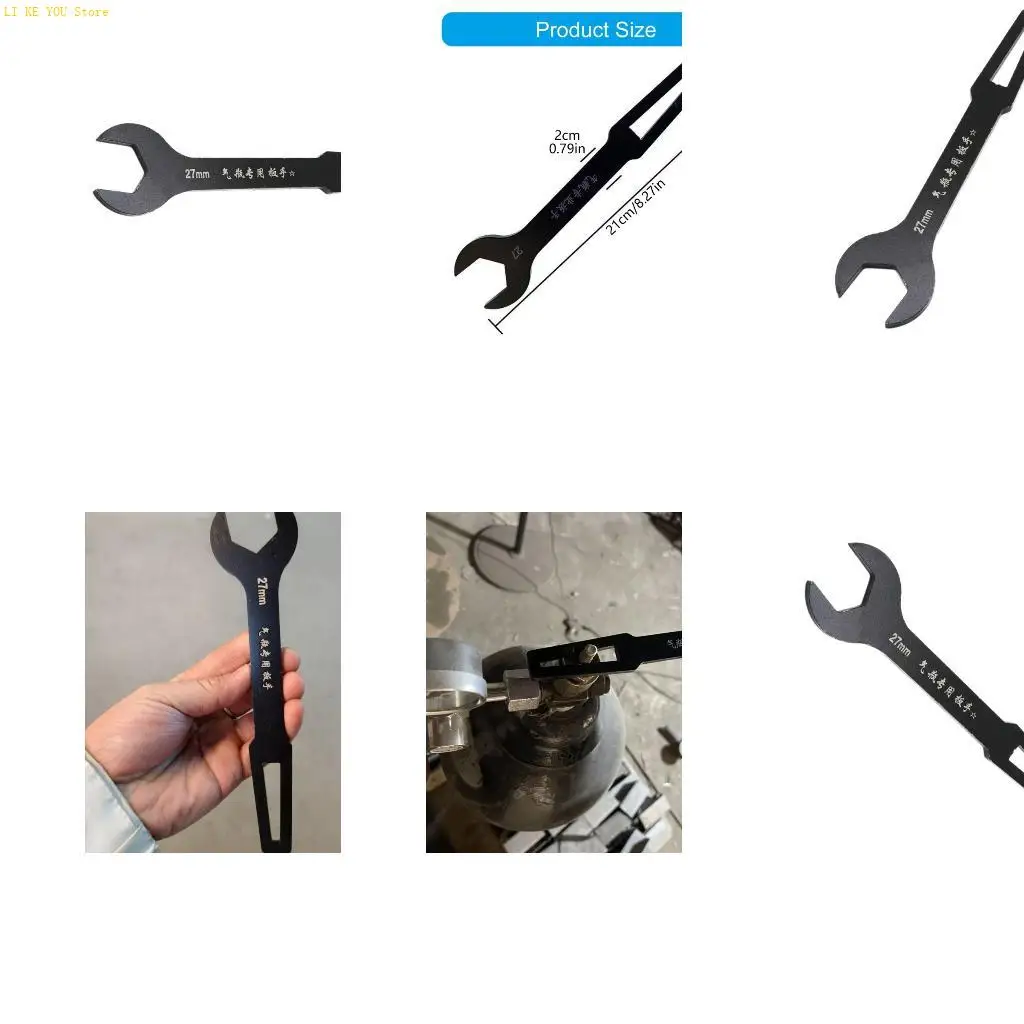 W3JE Lightweight Universal Multiple Gas Bottle Valves Tool 200g Wrench Spanner Tool for CO2 Oxygen Argon Cylinder Maintenance
W3JE Lightweight Universal Multiple Gas Bottle Valves Tool 200g Wrench Spanner Tool for CO2 Oxygen Argon Cylinder Maintenance