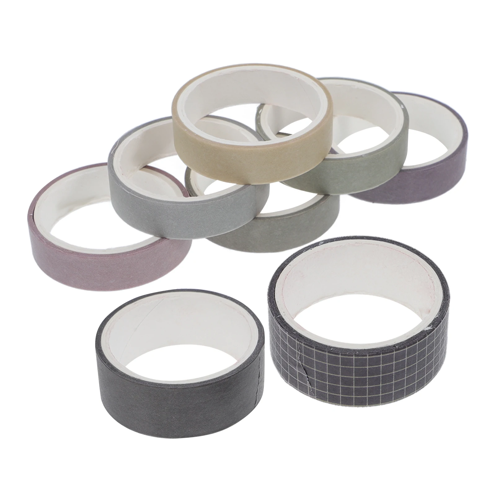 8 Rolls Solid Color Washi Tape Craft Adhesive Scrapbook Supplies Pocket Thin Decorative Journaling Envelope Paper Retro
8 Rolls Solid Color Washi Tape Craft Adhesive Scrapbook Supplies Pocket Thin Decorative Journaling Envelope Paper Retro