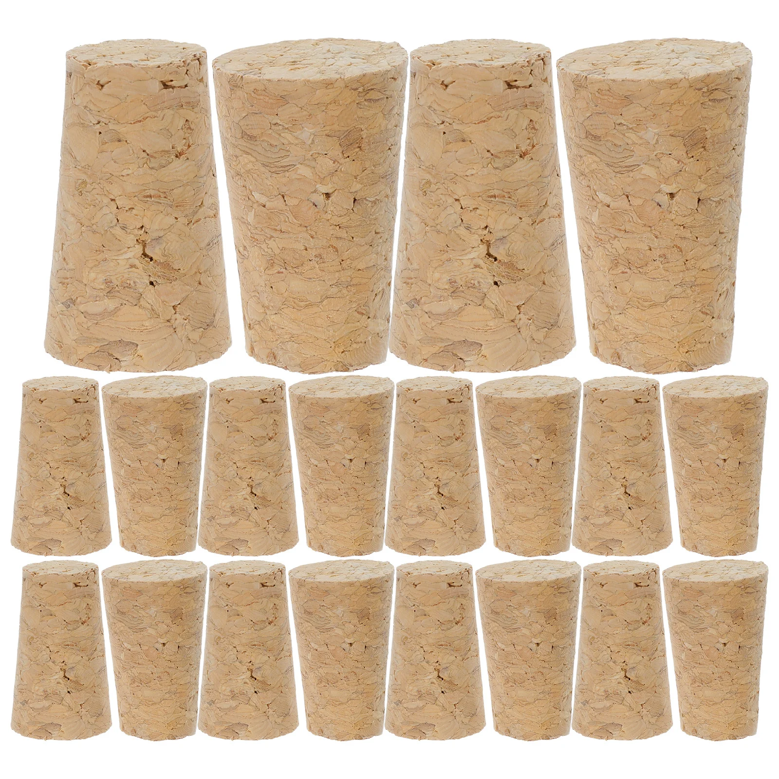 50pcs Natural Wooden Corks Tapered Wine Bottle Stoppers Leakproof Reusable Replacement For Liquor Beer Diy Craft Projects
50pcs Natural Wooden Corks Tapered Wine Bottle Stoppers Leakproof Reusable Replacement For Liquor Beer Diy Craft Projects