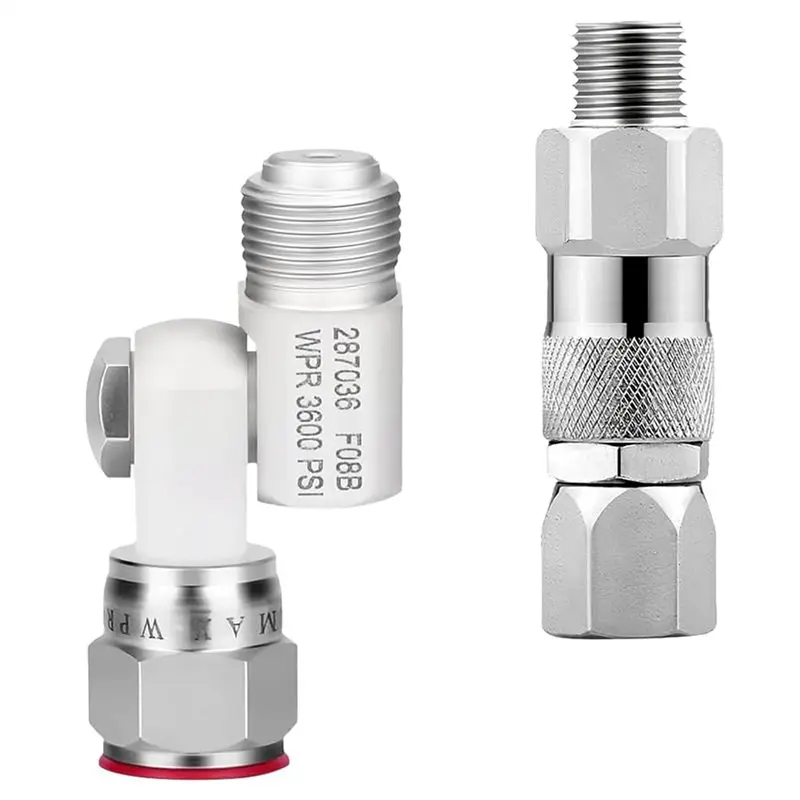 ABGE-For 235486 7/8" Thread 180 Degree Rotation Airless Paint Swivel Joint- 287036 Easy To Clean Design Cleanup
ABGE-For 235486 7/8" Thread 180 Degree Rotation Airless Paint Swivel Joint- 287036 Easy To Clean Design Cleanup
