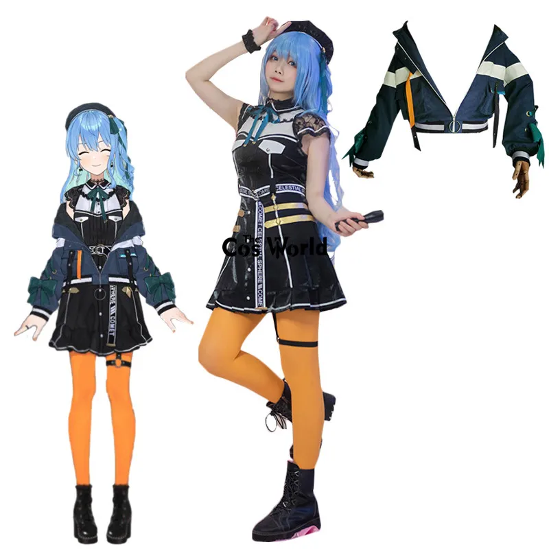 2026 Anime Cosplay Costumes Virtual YouTuber Vtuber Hololive 4th Anniversary Hosimati Suisei Outfits
2026 Anime Cosplay Costumes Virtual YouTuber Vtuber Hololive 4th Anniversary Hosimati Suisei Outfits