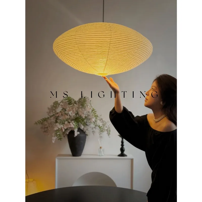 Wabi Sabi Style Round Disc Lantern Japanese Retro Paper Lamp Shade for Bedroom Dining Room Clothing Store Guesthouse Noguchi Led
Wabi Sabi Style Round Disc Lantern Japanese Retro Paper Lamp Shade for Bedroom Dining Room Clothing Store Guesthouse Noguchi Led
