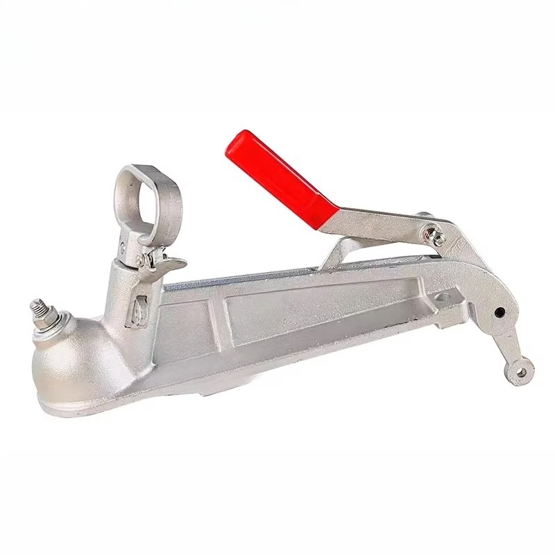 Large cast trailer connector, trailer ball cover, with parking handbrake, 3.5 tons, hot dip galvanized trailer cover
Large cast trailer connector, trailer ball cover, with parking handbrake, 3.5 tons, hot dip galvanized trailer cover