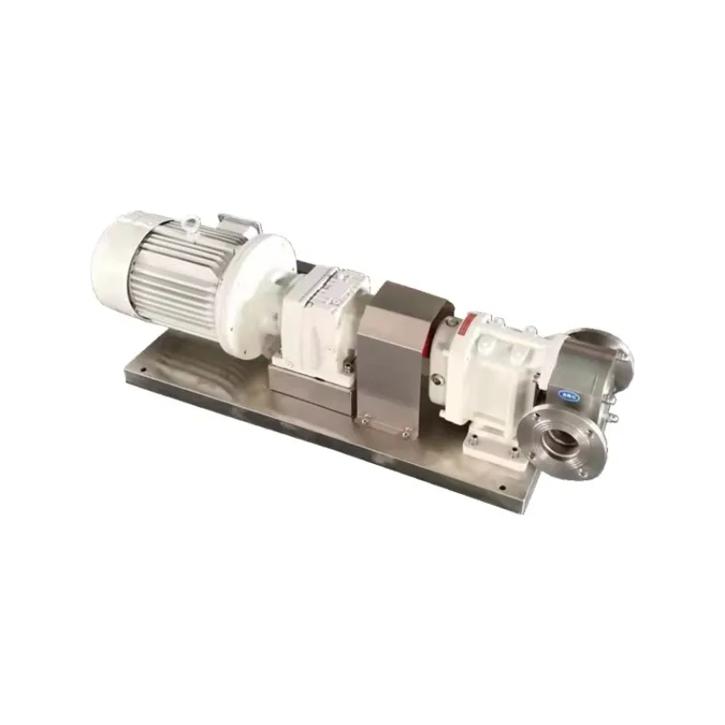 Stainless Steel Sanitary Food Grade Rotary Lobe Pump for Honey Syrup High Viscosity Liquids 10hp Honey Chocolate Stator
Stainless Steel Sanitary Food Grade Rotary Lobe Pump for Honey Syrup High Viscosity Liquids 10hp Honey Chocolate Stator