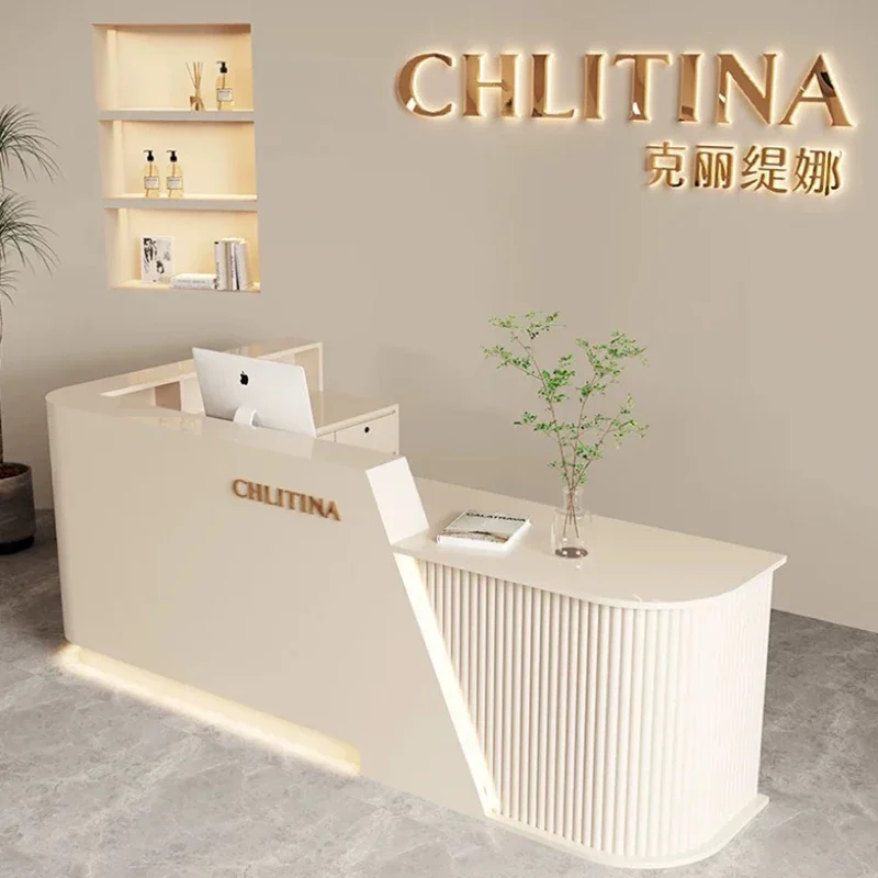 Counter Bakery Entrances Reception Tables Lectern Simple Aesthetic Furniture Beauty Salon Storage Administrator Stand Table
Counter Bakery Entrances Reception Tables Lectern Simple Aesthetic Furniture Beauty Salon Storage Administrator Stand Table