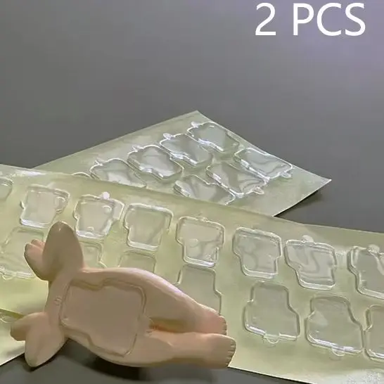 {Summer2} 2 шт. (пара) прозрачных двусторонних клейких наклеек-фиксаторов для кукол и украшений, с высокой клейкостью, для надежной фиксации
{Summer2} 2 шт. (пара) прозрачных двусторонних клейких наклеек-фиксаторов для кукол и украшений, с высокой клейкостью, для надежной фиксации