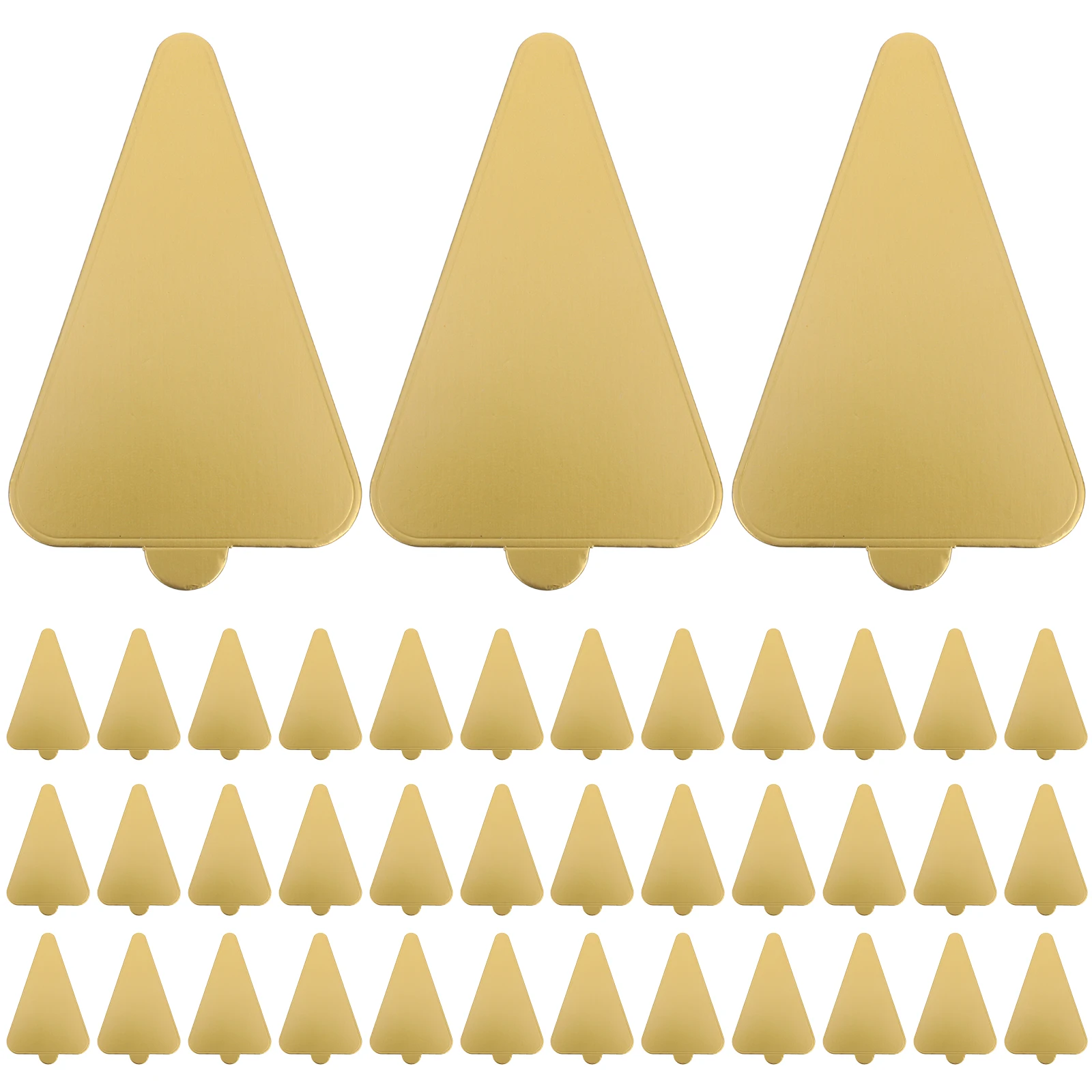 50pcs Triangle Boards Gold Cardboard Base Elegant Dessert Display Platter Mousse Pad Disposable For Party Wedding
50pcs Triangle Boards Gold Cardboard Base Elegant Dessert Display Platter Mousse Pad Disposable For Party Wedding