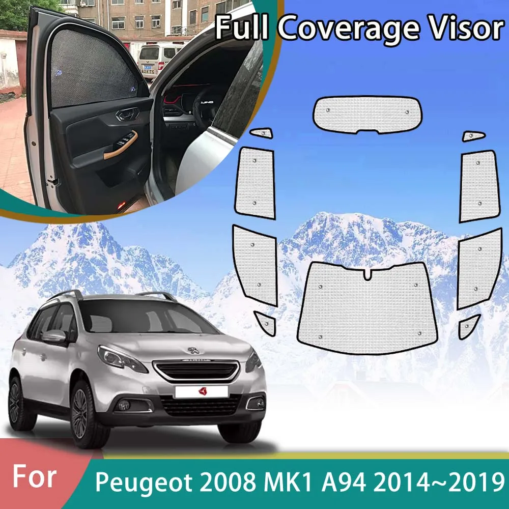 For Peugeot 2008 MK1 Accessories A94 2014-2019 2017 2014 2015 2016 Car Full Coverage Parasol Anti-UV Sunshades Window Interiors
For Peugeot 2008 MK1 Accessories A94 2014-2019 2017 2014 2015 2016 Car Full Coverage Parasol Anti-UV Sunshades Window Interiors