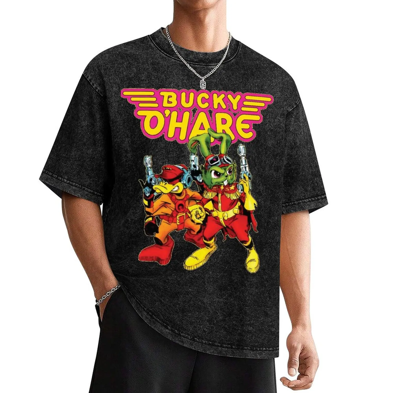 Bucky O'Hare Retro T-Shirt Personalized t-shirt funny shirt cotton mens graphic t-shirts pack
Bucky O'Hare Retro T-Shirt Personalized t-shirt funny shirt cotton mens graphic t-shirts pack