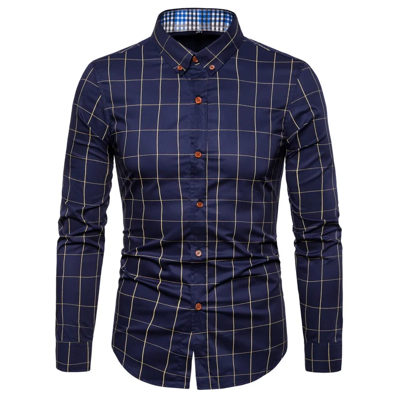 Nice Fashion Brand Designer Shirt Mens Dress Shirts Cotton 5xl Slim Fit Street Wear Long Sleeve Top Grade Plaid Casual Clothes
Nice Fashion Brand Designer Shirt Mens Dress Shirts Cotton 5xl Slim Fit Street Wear Long Sleeve Top Grade Plaid Casual Clothes