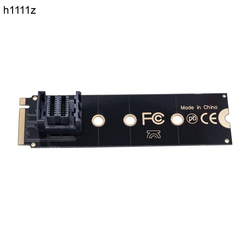 NEW M.2 NVME to U.2 Hard Disk Adapter Card M Key PCIe X4 M.2 PCIe to Mini SAS SFF-8643 Expansion Card for Intel 750 2.5" U.2 SSD
NEW M.2 NVME to U.2 Hard Disk Adapter Card M Key PCIe X4 M.2 PCIe to Mini SAS SFF-8643 Expansion Card for Intel 750 2.5" U.2 SSD