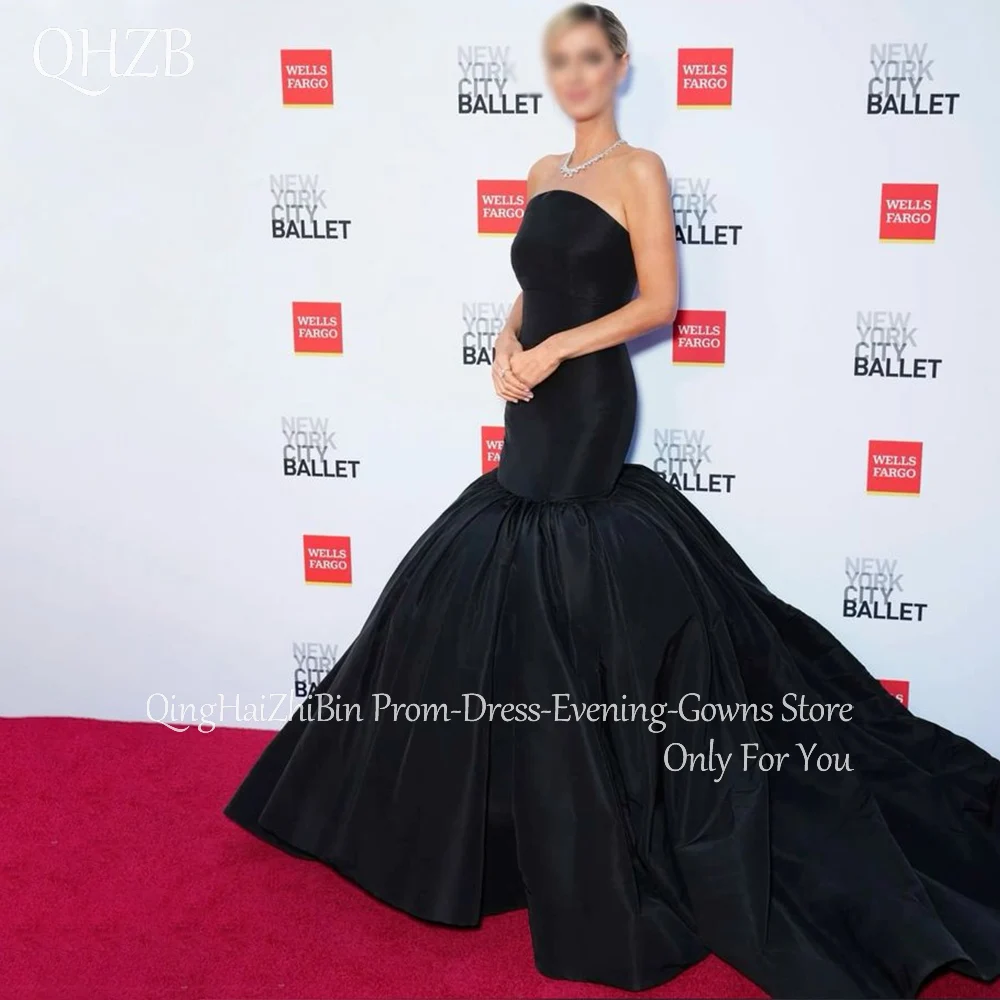 Customized Black Long Evening Dresses for Special Occasions Satin Floor-Length Women Gala Party Ball Gown Celebrity Dress 2025
Customized Black Long Evening Dresses for Special Occasions Satin Floor-Length Women Gala Party Ball Gown Celebrity Dress 2025