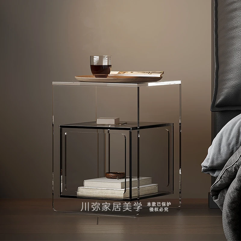Integrated bedside table Bedside simple modern light luxury American bedroom Bedside shelf Window head table
Integrated bedside table Bedside simple modern light luxury American bedroom Bedside shelf Window head table