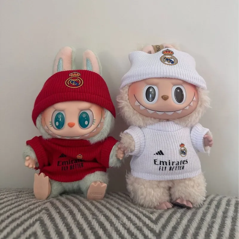 17cm Periphery For Labubu Clothes Doll Clothing Hats Real Madrid Set Front High-Energy Ben Me The Monsters Mokoko Clothing
17cm Periphery For Labubu Clothes Doll Clothing Hats Real Madrid Set Front High-Energy Ben Me The Monsters Mokoko Clothing