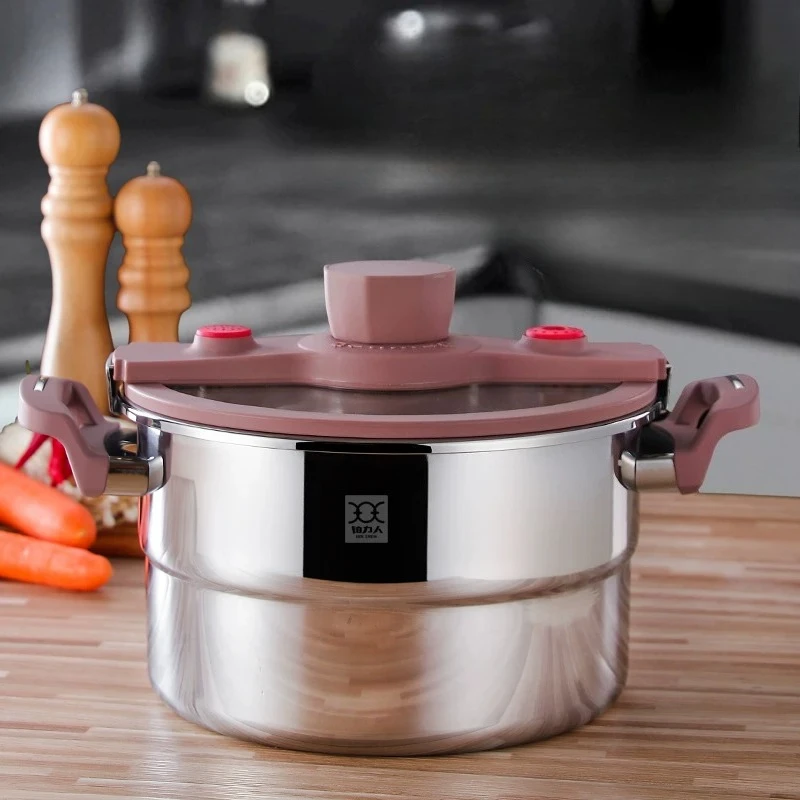 LMM stainless steel micro-pressure pot multi-functional large-capacity stew pot induction cooker gas universal
LMM stainless steel micro-pressure pot multi-functional large-capacity stew pot induction cooker gas universal