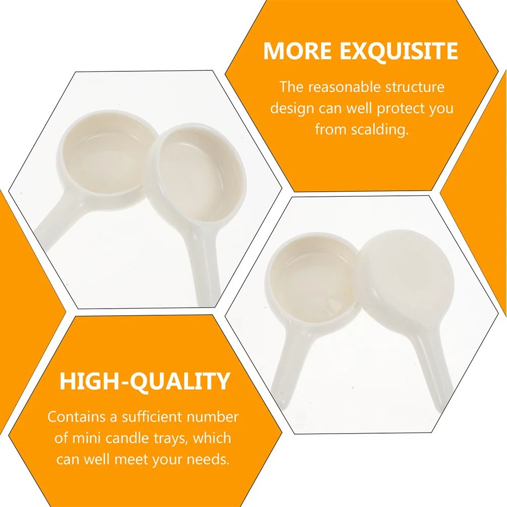 8Pcs Tealight Spoon Small Ceramic Holder Aroma Incense Burner Tray Multiuse for Home Office Relax Ceramic Handle Spoon
8Pcs Tealight Spoon Small Ceramic Holder Aroma Incense Burner Tray Multiuse for Home Office Relax Ceramic Handle Spoon