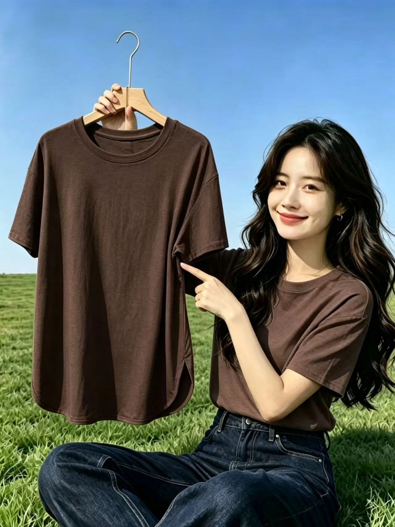 Loose Short Sleeve round Neck T-Shirt Women's plus Size Summer Slimming Casual Top Comfortable Breathable All Seasons Wear
Loose Short Sleeve round Neck T-Shirt Women's plus Size Summer Slimming Casual Top Comfortable Breathable All Seasons Wear