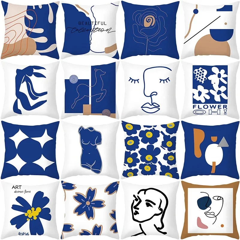 Blue Series Women Model Flower Print Square Pillowslip Polyester Cushion Cover Pillowcase Soft Car Seat Living Room Home Decor
Blue Series Women Model Flower Print Square Pillowslip Polyester Cushion Cover Pillowcase Soft Car Seat Living Room Home Decor