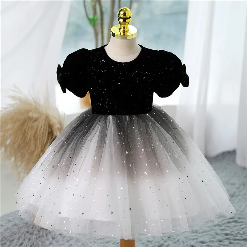 Girls Elegant Evening Princess Ball Gown Children Birthday Party Piano Performance Eid Dresses y1195
Girls Elegant Evening Princess Ball Gown Children Birthday Party Piano Performance Eid Dresses y1195