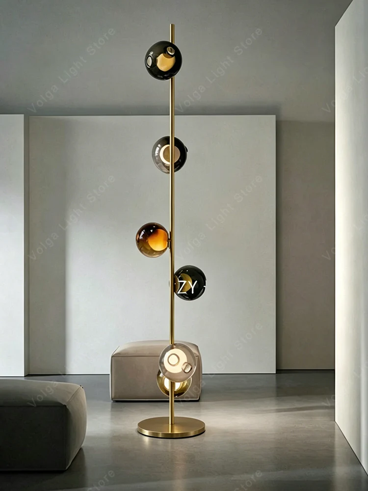 Multi Color Glass Ball Floor Lamp Modern Room Decoration Designer Standard Lights Decor Living Room Study Office Standing Lamp
Multi Color Glass Ball Floor Lamp Modern Room Decoration Designer Standard Lights Decor Living Room Study Office Standing Lamp
