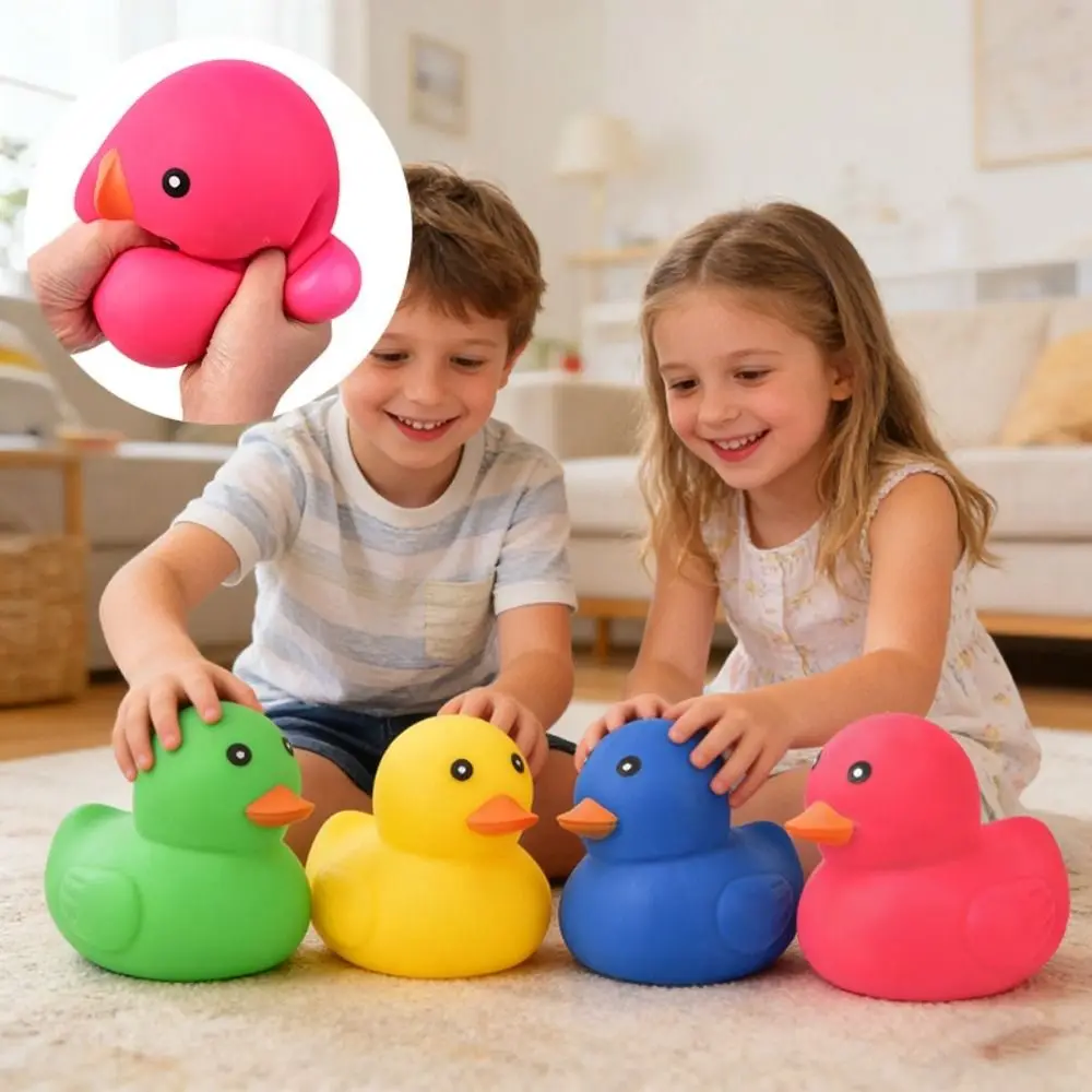 Fake Ducks Large Size Duck Stress Relief Toy Colorful Soft Material Fidget Duck Toy Giant Squeeze Design TPR Duck Toy For Adults
Fake Ducks Large Size Duck Stress Relief Toy Colorful Soft Material Fidget Duck Toy Giant Squeeze Design TPR Duck Toy For Adults