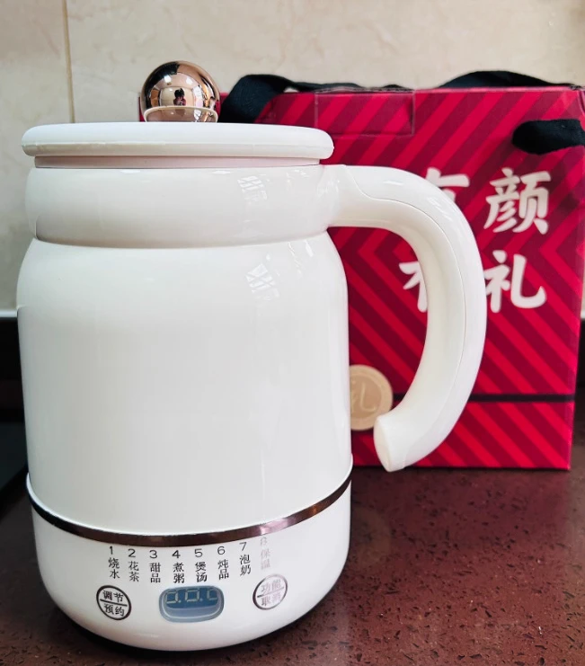 Portable Electric Heating Cup - Smart Temperature Control Auto-Cook Mug for Boiling, Stewing & Keeping Warm
Portable Electric Heating Cup - Smart Temperature Control Auto-Cook Mug for Boiling, Stewing & Keeping Warm