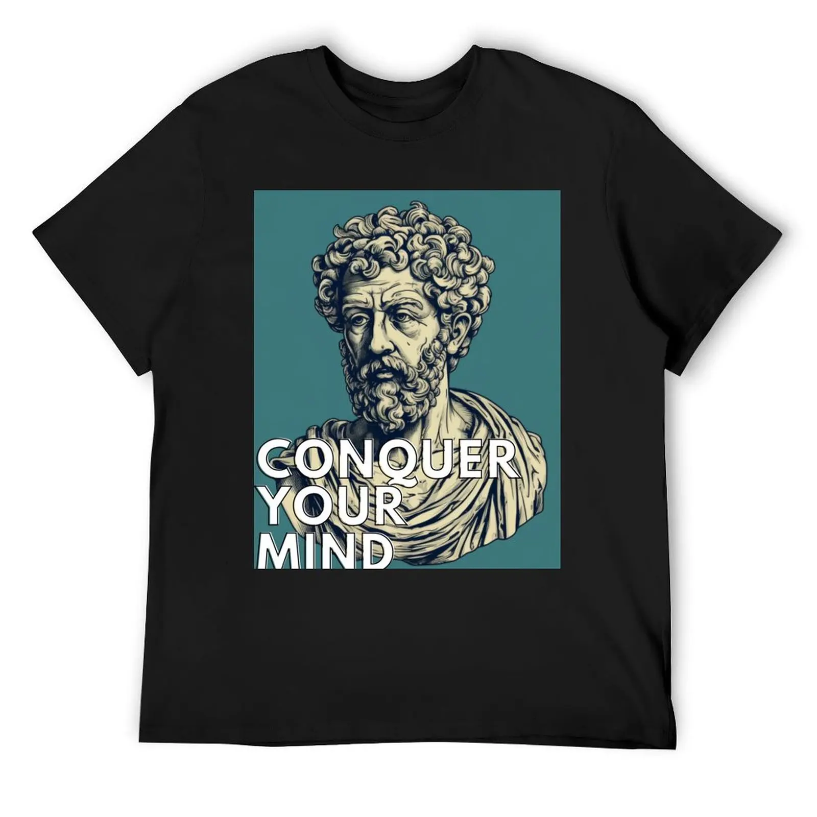 Футболка Stoics Illustration Marcus Aurelius Conquer your mind, винтажные футболки с таможенной посадкой для мужчин
Футболка Stoics Illustration Marcus Aurelius Conquer your mind, винтажные футболки с таможенной посадкой для мужчин