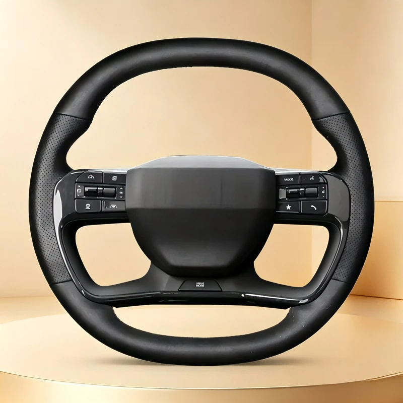 For Kia EV5 24-25Models Hand-stitched Car Steering Breathable; wear-resistant; skid-proof full coverage modification desig
For Kia EV5 24-25Models Hand-stitched Car Steering Breathable; wear-resistant; skid-proof full coverage modification desig