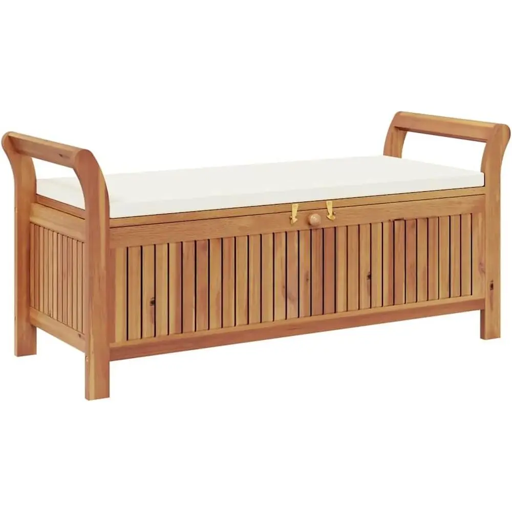 Садовая скамья-тумба с мягким сиденьем, 49,6 дюймов, из массива акации, для использования на открытом воздухе, идеально подходит для патио и садов, прочная.
Садовая скамья-тумба с мягким сиденьем, 49,6 дюймов, из массива акации, для использования на открытом воздухе, идеально подходит для патио и садов, прочная.