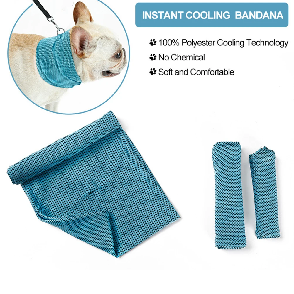1pc Pet Cooling Warp Blue Cloth Durable Keeps Dog Necklace Collar Yard Home RV Hotel Pet Accessories Cooling Scarf
1pc Pet Cooling Warp Blue Cloth Durable Keeps Dog Necklace Collar Yard Home RV Hotel Pet Accessories Cooling Scarf