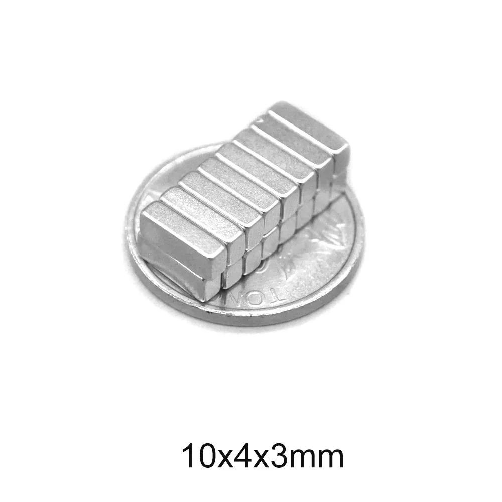 10x4x3 Rare Earth Magnet strong N35 10mm x 4mm Block Magnets 10x4x3mm Permanent Neodymium Magnet sheet 10*4*3 mm
10x4x3 Rare Earth Magnet strong N35 10mm x 4mm Block Magnets 10x4x3mm Permanent Neodymium Magnet sheet 10*4*3 mm