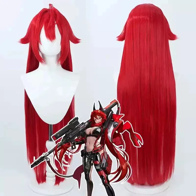NIKKE The Goddess of Victory Red Hood Cosplay Wig 100cm Long Red Synthetic Hair Heat Resistant Halloween Role Play + Wig Cap
NIKKE The Goddess of Victory Red Hood Cosplay Wig 100cm Long Red Synthetic Hair Heat Resistant Halloween Role Play + Wig Cap