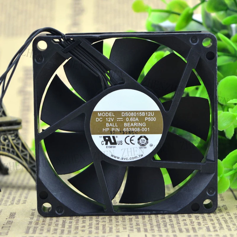 S New for AVC DS08015B12U DC12V 0.60A 4-Wire PWM cooling fan#QW
S New for AVC DS08015B12U DC12V 0.60A 4-Wire PWM cooling fan#QW