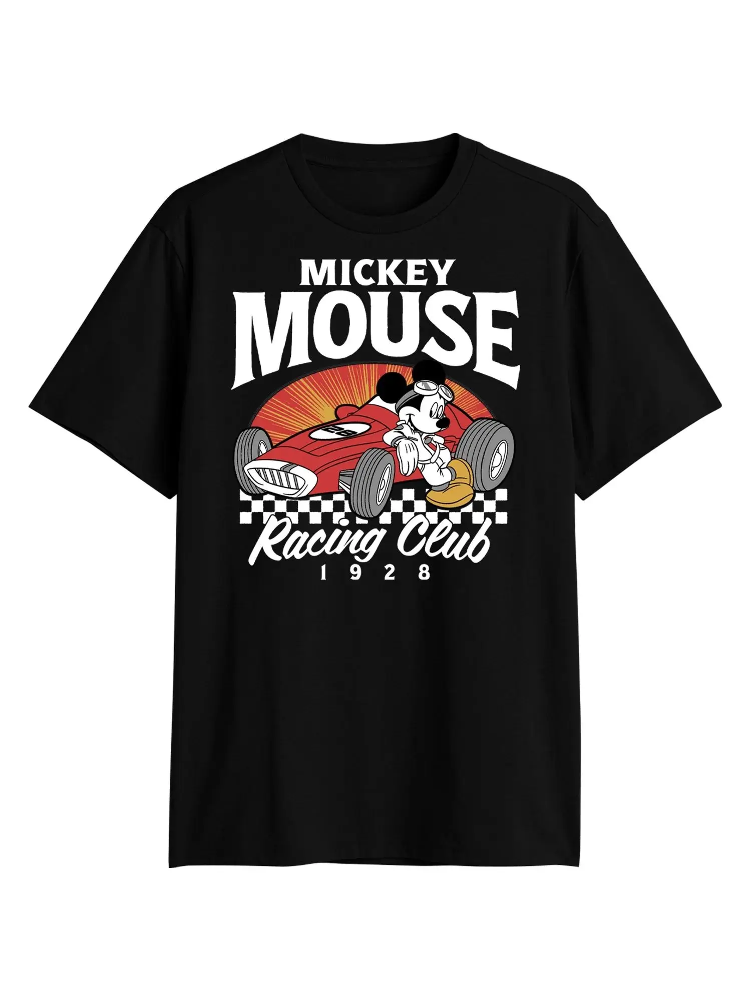 Новинка 2023 года, американская повседневная свободная удобная хлопковая футболка Disney Racing с Микки Маусом и короткими рукавами для мужчин и женщин
Новинка 2023 года, американская повседневная свободная удобная хлопковая футболка Disney Racing с Микки Маусом и короткими рукавами для мужчин и женщин